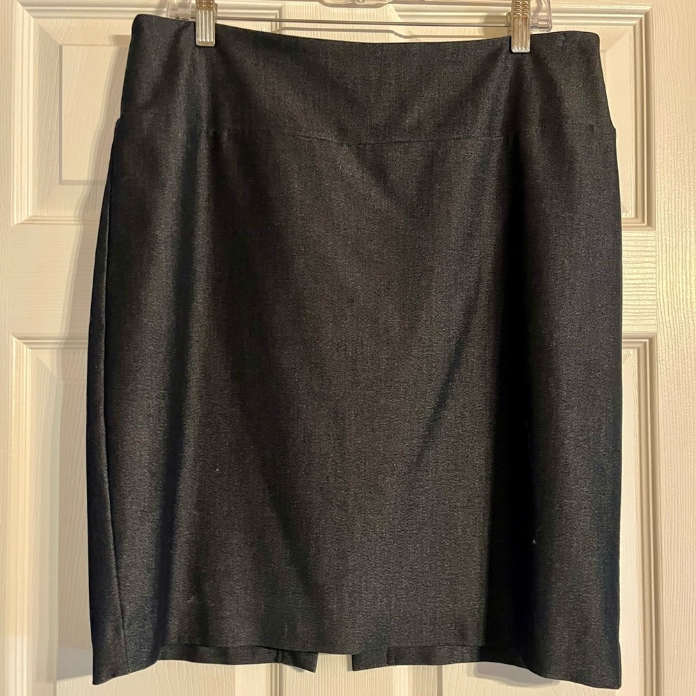 Ellen Tracy Charcoal Pencil Skirt